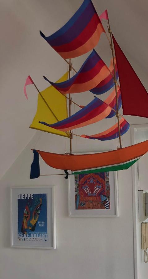 Toutes Voiles Dehors - Vue Mer & Chateau - Cosy Dieppe Eksteriør bilde
